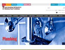 Tablet Screenshot of fastenerssafety.com